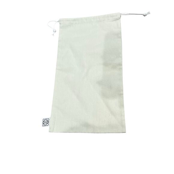 Loewe White Canvas Dust Bag - Perfect Condition - Picture 1 of 4